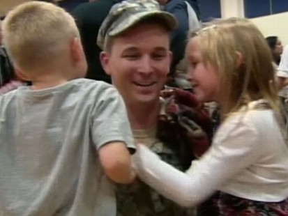VIDEO: Troops celebrate coming home from Iraq