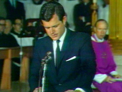 VIDEO: The Kennedy family gathers in Hyannis Port to remember their beloved uncle.
