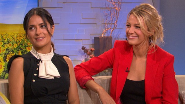 640px x 360px - Video Salma Hayek and Blake Lively Are 'Savages' - ABC News
