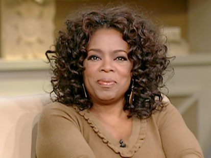 A picture of Oprah Winfrey.
