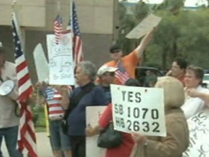 VIDEO: New Arizona Law Gets Tought on Immigrants