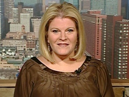 A picture of Tory Johnson on GMA.