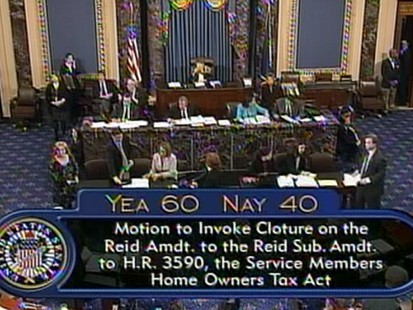VIDEO: Democrats Unite to Break GOP Health Care Filibuster