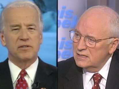 VIDEO: Joe Biden and Dick Cheneys Opposing Views