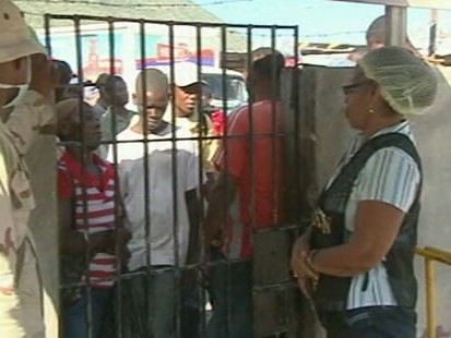 VIDEO: The border-town Jimani is overwhelmed with Haitian survivors in need of help.
