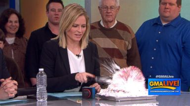 VIDEO: Sara Haines Gets Exploding Cake for April Fools'