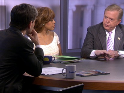 VIDEO: Gayle King, Lou Dobbs and George Stephanopoulos discuss news headlines.