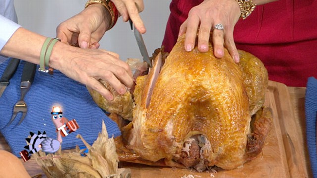 Sara Moulton S Thanksgiving Turkey 911 Carving Your Turkey Video Abc News