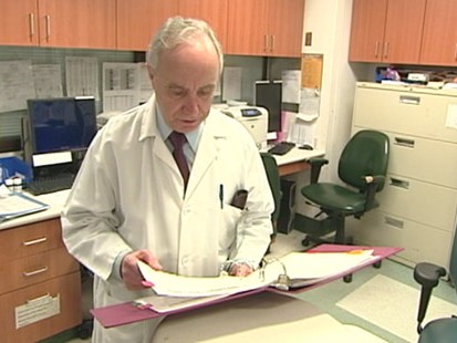 VIDEO: Hospitals and colleges report decreasing numbers of swine flu cases.