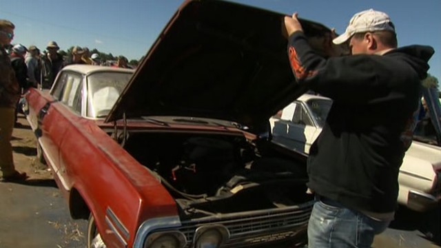 Nebraska Town Holds Auction of Classic American Cars Video - ABC News