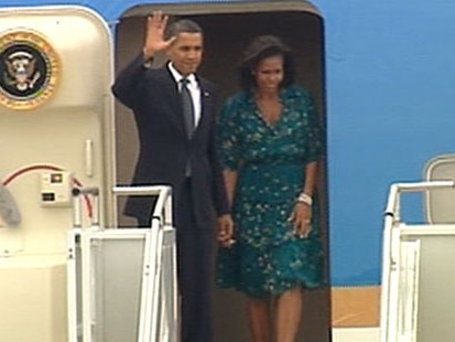 VIDEO: The president and first lady pitch Chicago to host the 2016 Olympic games.