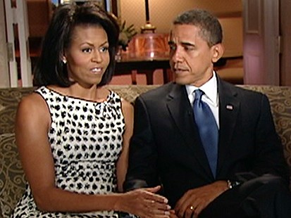 Michelle and Barack Obama