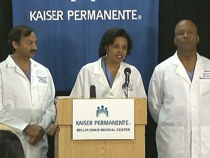 VIDEO: Woman gives birth to octuplets in California.