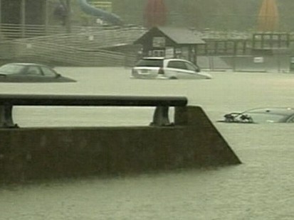 VIDEO: Heavy rains in the South have left at least 15 people dead across several states.