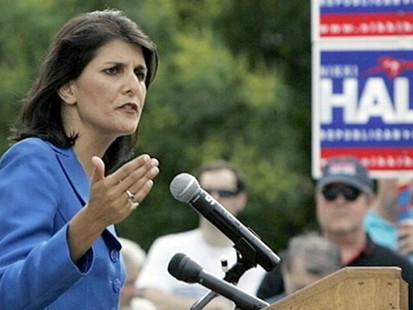 VIDEO: Rep. Nikki Haley denies extramarital affairs in race to replace Mark Sanford.