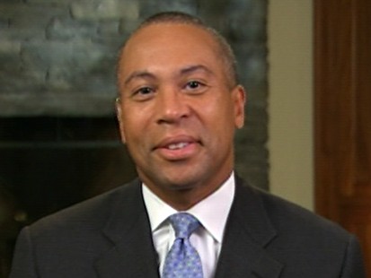 VIDEO: Mass. Gov. Deval Patrick discusses the push to name a temporary successor.