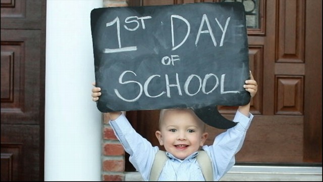 Elaborate First Day of School Photos Video - ABC News