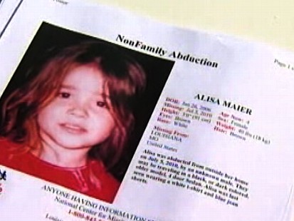 VIDEO: 4-year-old Alisa Maier is found after she was kidnapped from her front yard.