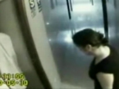 VIDEO: Hotel surveillance video shows suspect and Stephany Flores together.