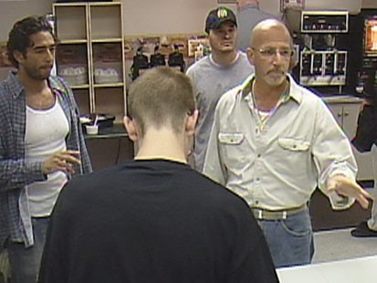 VIDEO: A man arguing with a cashier.