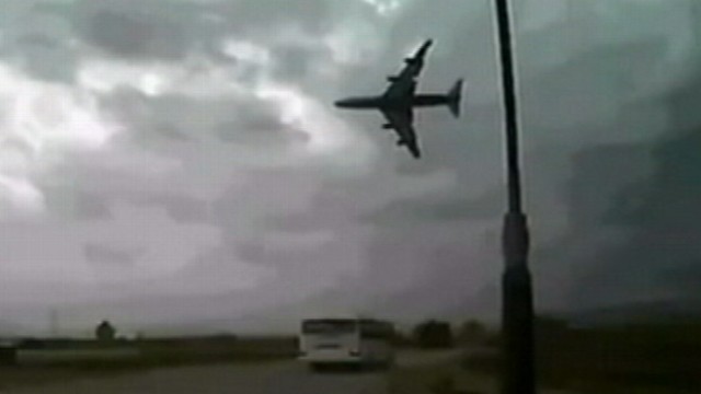 Boeing 747 Plane Crash In Bagram