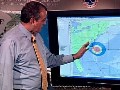 VIDEO: National Hurricane Centers Bill Read voices concerns over hurricanes path.