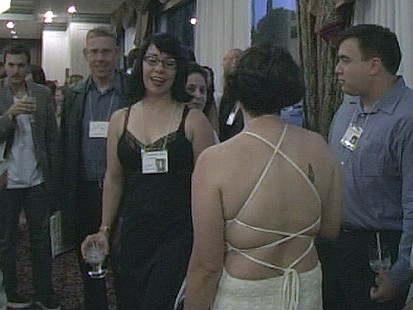 VIDEO: Stripper Impersonates High School Alum: Classmates Learn About Reunion Prank on YouTube