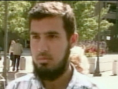 VIDEO: Terror suspect is arrested.