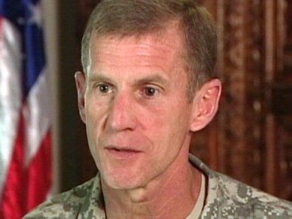 VIDEO: Diane Sawyer talks to General Stanley McChrystal.