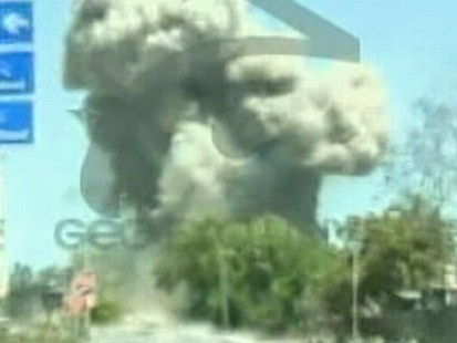 VIDEO: Bombs and gunfire strike northwest Pakistan, police say.