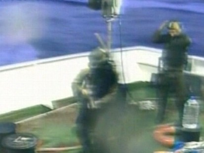 VIDEO: Israels raid on boats carrying aid to Gaza garners international outrage.