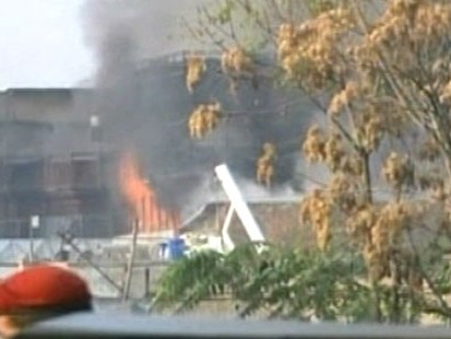 VIDEO: Taliban militants stormed a guest house used by U.N. staff, killing 12 people.