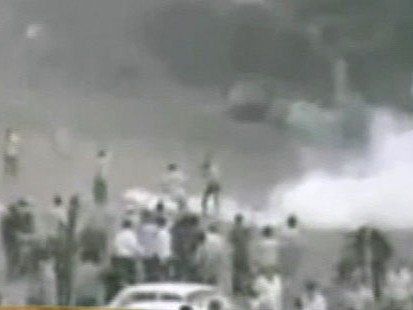 VIDEO: Iranian media reports several killed and more than 100 injured.