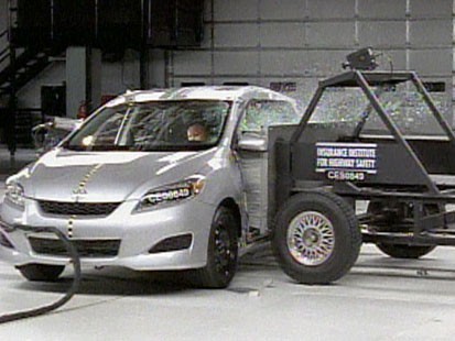 VIDEO: A side impact crash test.