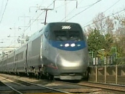 VIDEO: President unveils vision for high speed train system like those abroad.