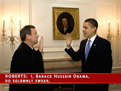 Obama Took Oath of Office Again
