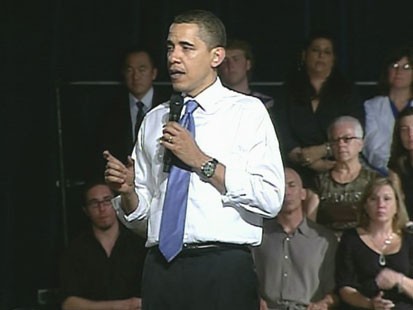 VIDEO: The president defends the administrations handling of the AIG crisis.