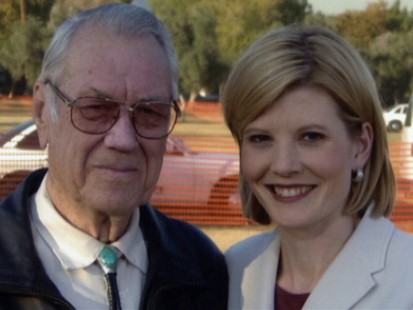 Kate Snow and Her Grandfather