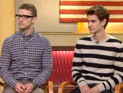 VIDEO: Stars Justin Timberlake and Andrew Garfield talk about the new movie.