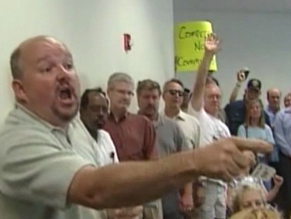 VIDEO: Health Care Debate Gets Rowdy