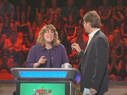 A picture of the superintendent on Are You Smarter Than a Fifth Grader.