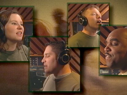 VIDEO: The members of 4Troops sing to honor and inspire their fellow soldiers.