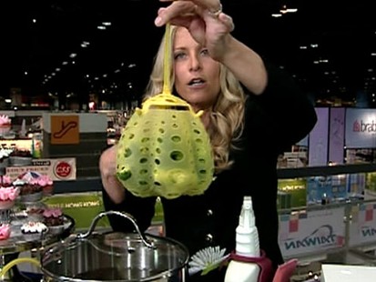 VIDEO: Becky Worley tested new home gadgets at the Home and Housewares show.