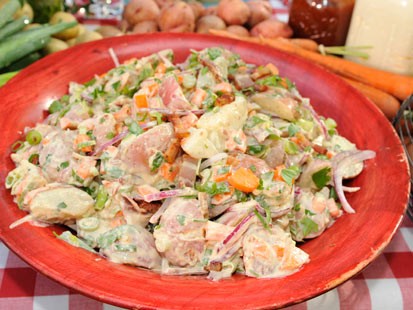 potato salad creamy recipe schlow michael kitchen abc abcnews gma