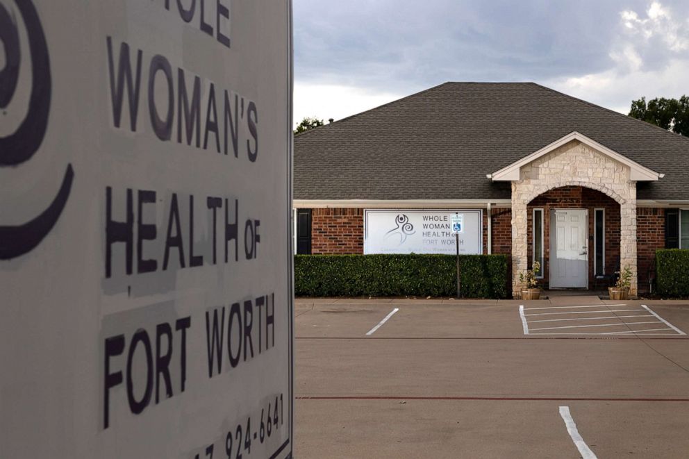 PHOTO: The Whole Woman's Health of Fort Worth clinic is shown in Fort Worth, Texas, on July 3, 2022.