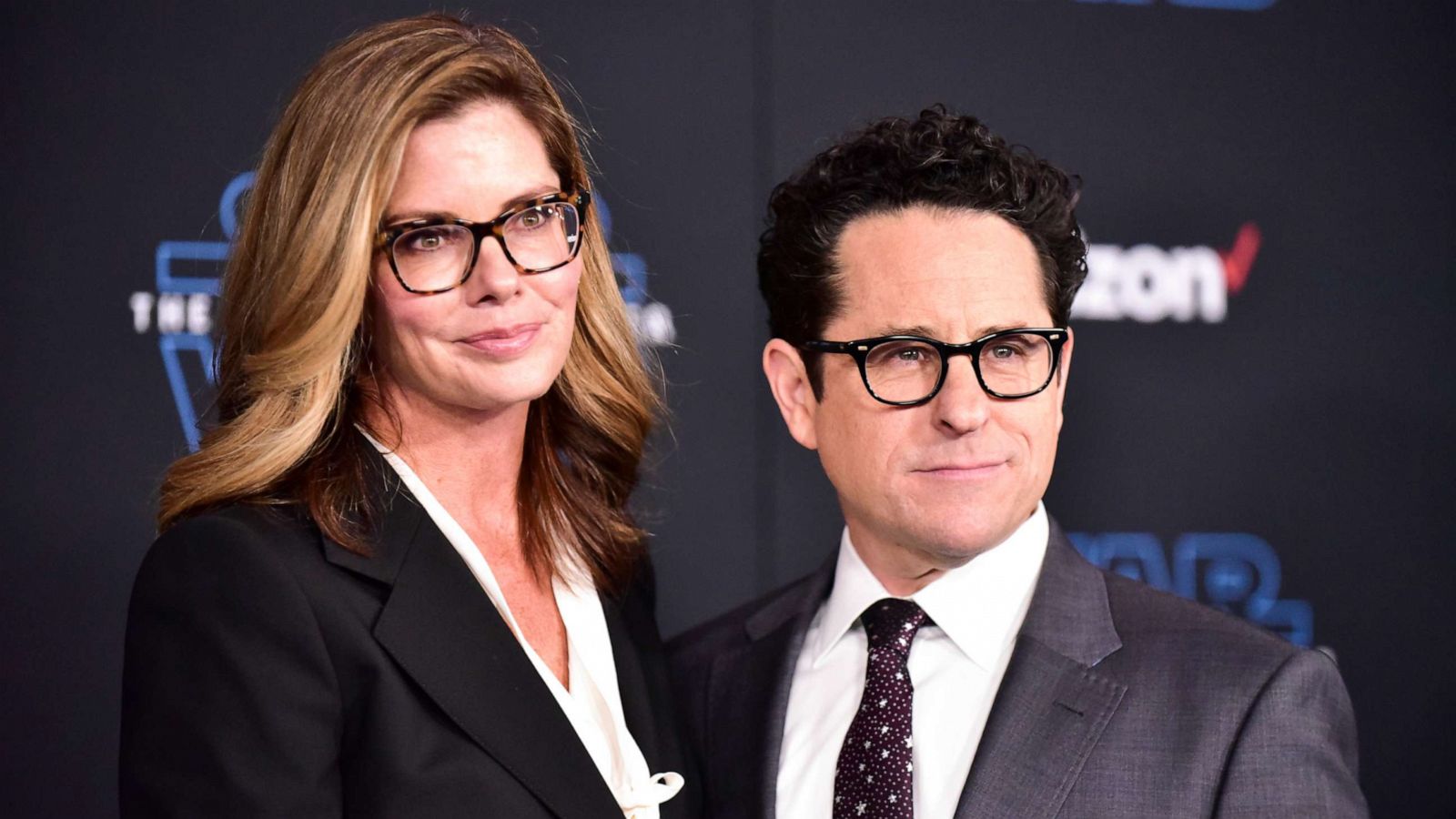 PHOTO: Katie McGrath and J.J. Abrams attend the Premiere of Disney's "Star Wars: The Rise Of Skywalker" on December 16, 2019 in Hollywood, California.