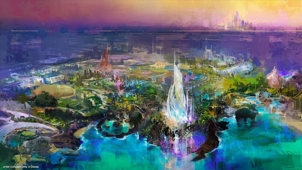PHOTO: A rendering shows a new Disney experience coming to Abu Dhabi.