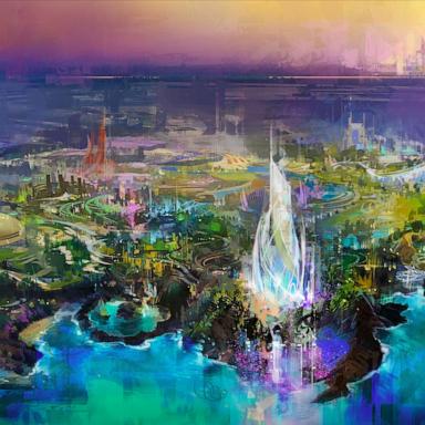 PHOTO: A rendering shows a new Disney experience coming to Abu Dhabi.