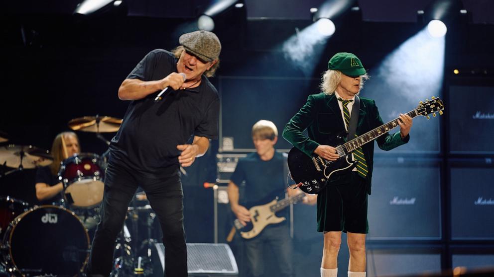 PHOTO: AC/DC perfoms on their "Power Up Tour" in North Rhine-Westphalia, Germany, May 17, 2024. 