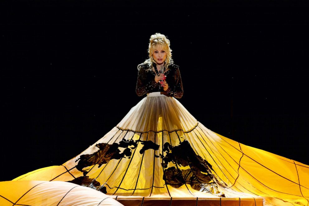PHOTO: Dolly Parton performs during the 58th Academy Of Country Music Awards, May 11, 2023 in Frisco, Texas.